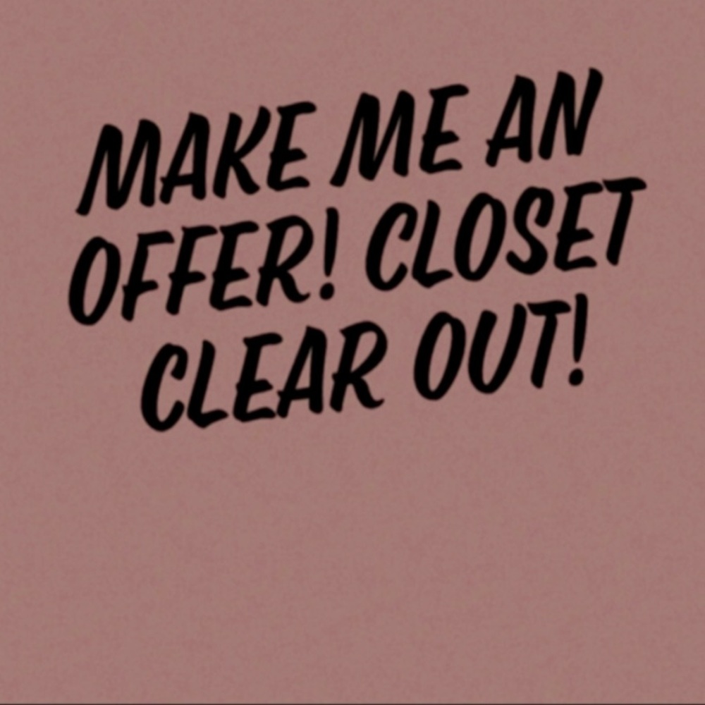 Clearing out closet for 2023!